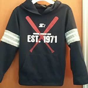 Boys Starter Lightweight Hoodie Size 8